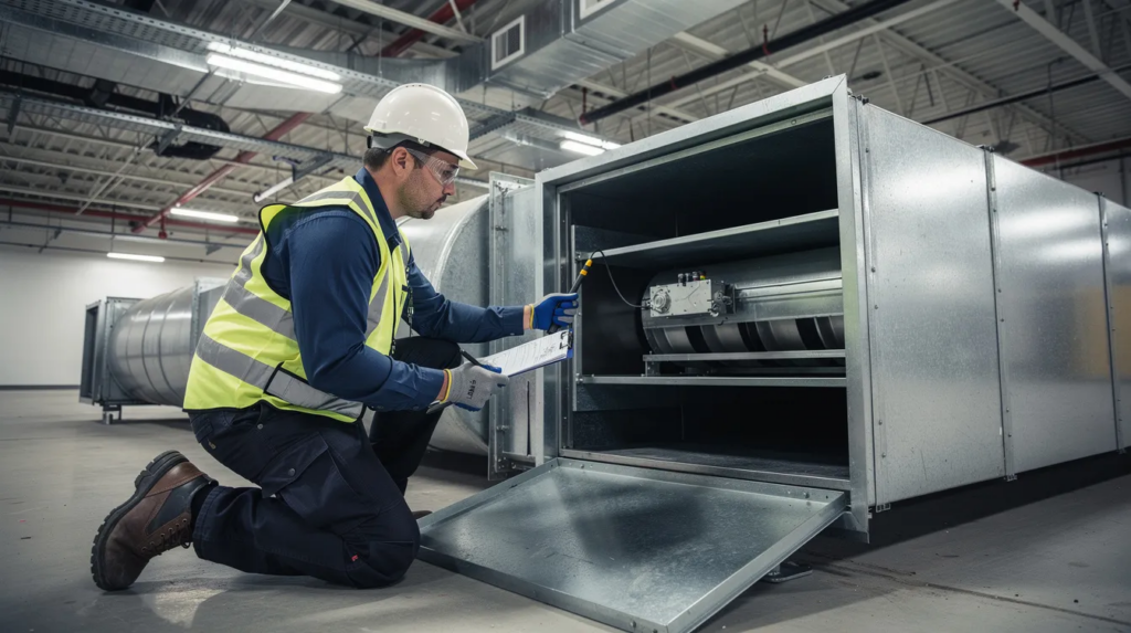 What Are The Fire Damper Testing Requirements UK